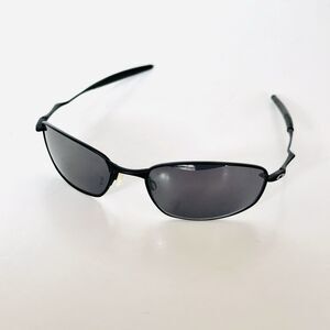 Oakley Oval Whisker Metal Sunglasses Original Y2K Vintage Black Frames Only